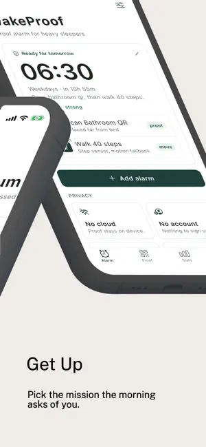WakeProof Alarm Clock screenshot 2