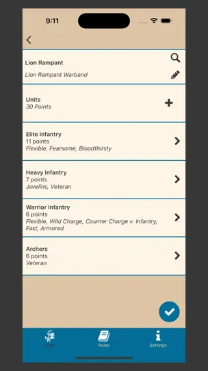 Captura de pantalla de 2nd In Command: Rampant en iPhone 2