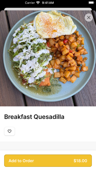 Chilaquiles Modern Kitchen iPhone screenshot 3 - Food & Drink app