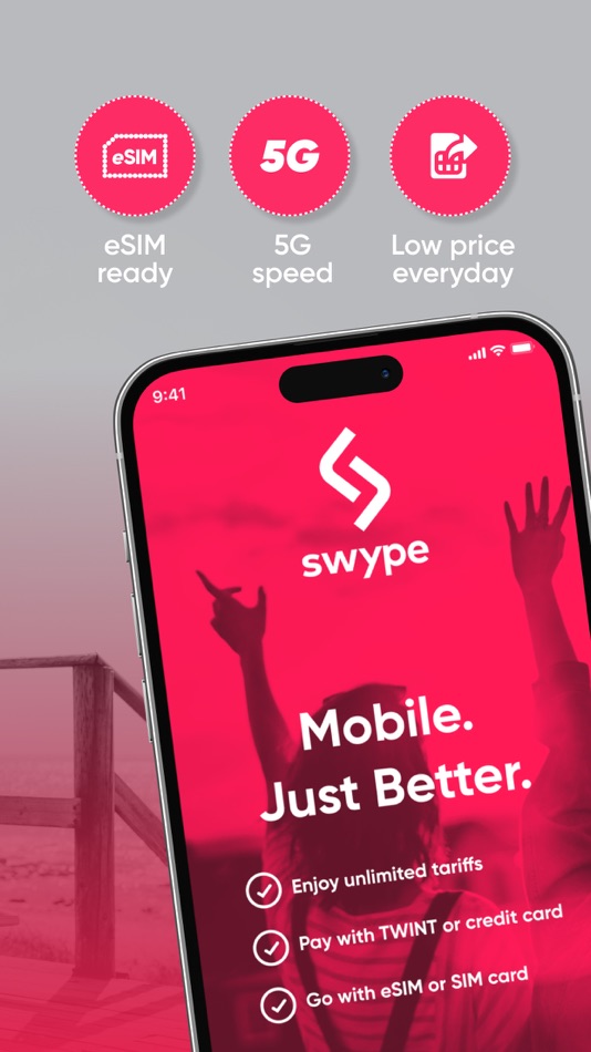 #2. swype: Flexible mobile plans (iOS) 由: Sunrise UPC GmbH