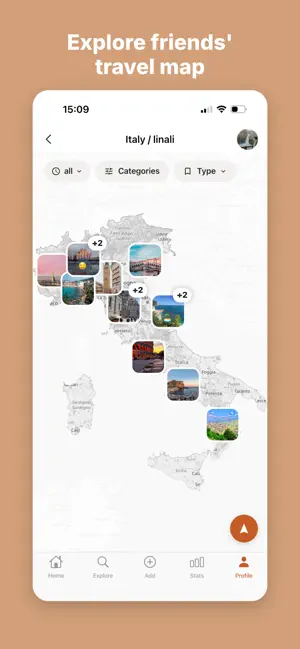 IHBeen: Travel Maps Network screenshot 3