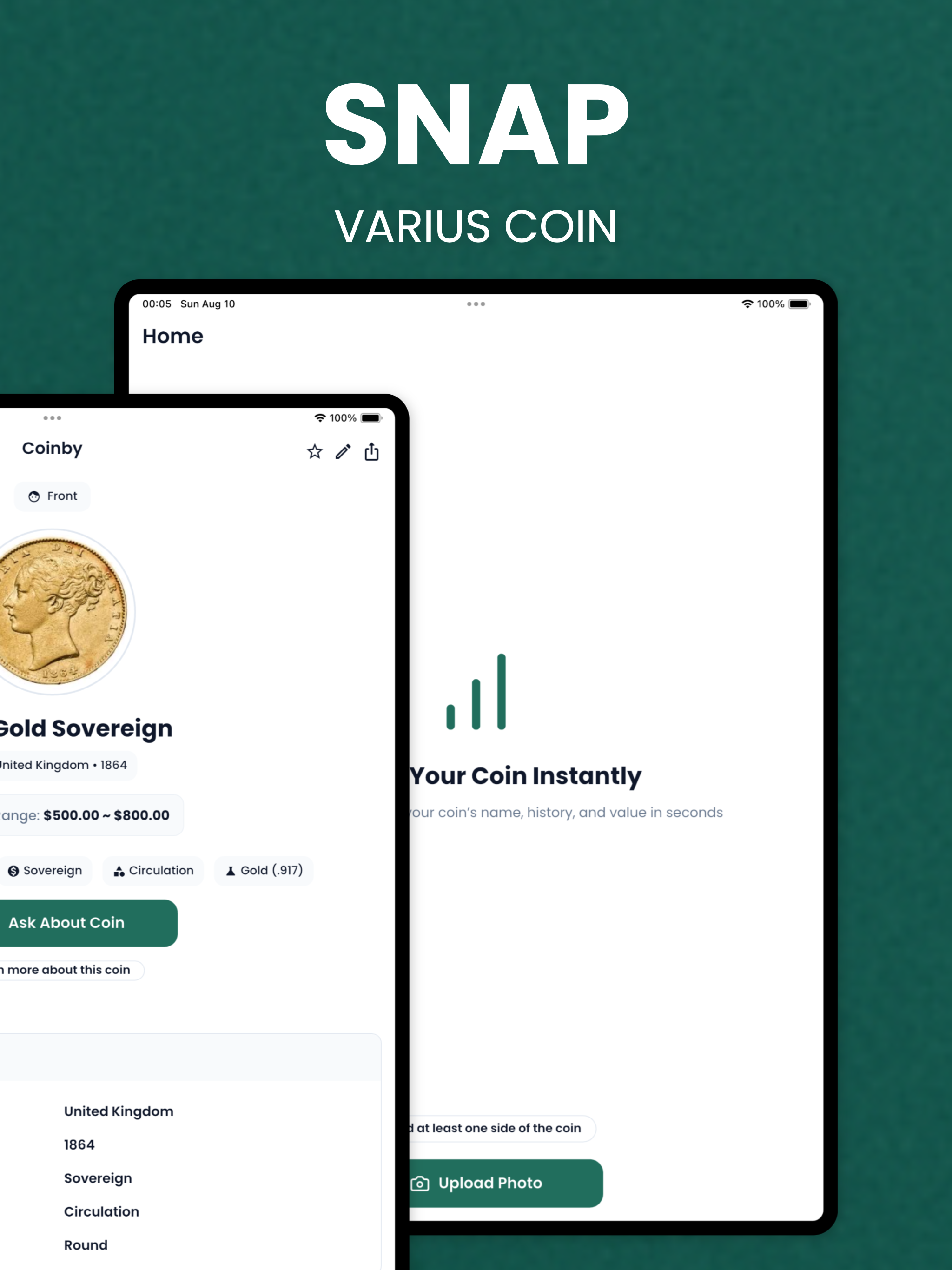 Coin Identifier - Coinby