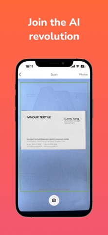 BizCard Scan+ Screenshot 1 of 4