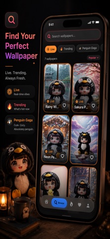 GuguGaga Live Wallpapers iPhone screenshot