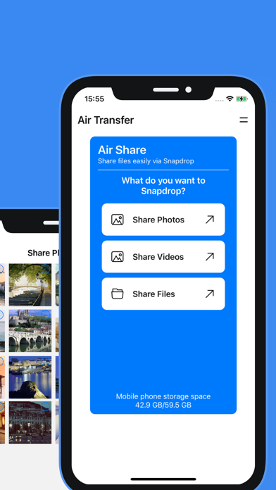 Air Transfer - Snapdrop Screenshot