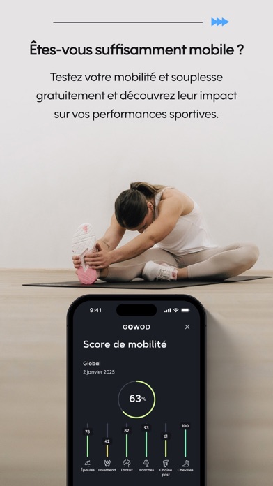 Screenshot #3 pour GOWOD – Mobilité & Stretching