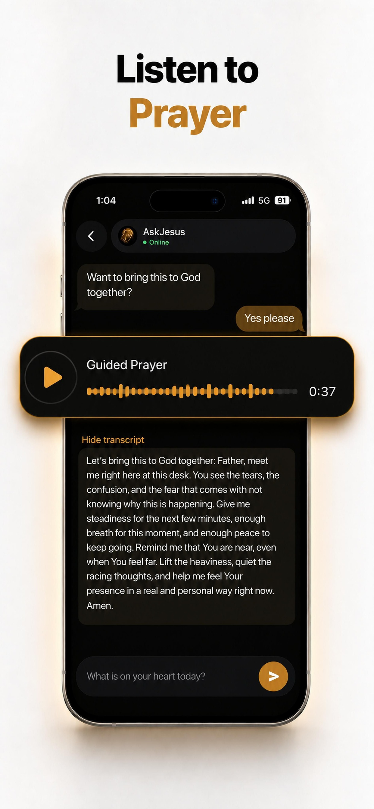 AskJesus - Bible Chat screenshot 5
