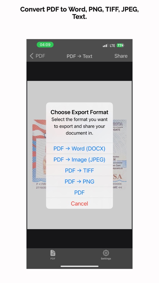 #2. ScanOCRApp - Scan PDF to Word (iOS) 来自: Oksana Nikita
