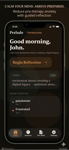 Prelude Therapy prep Screenshot 1 of 6