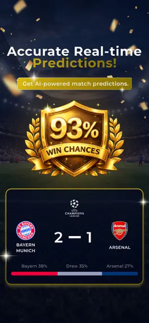Soccer Predictions AI & Tips screenshot 1