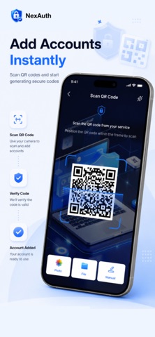 Authenticator App - NexAuth Screenshot 3 of 5