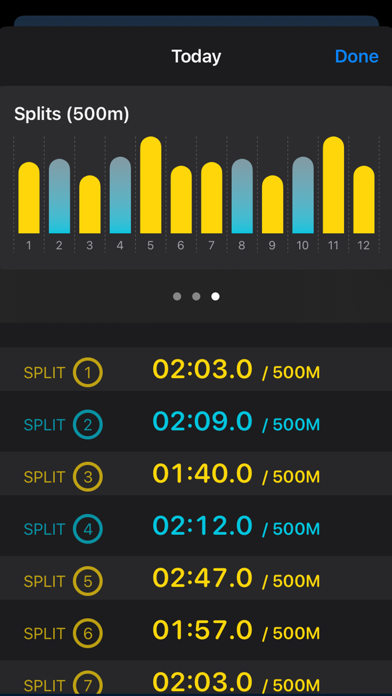 Rowing Workout iPhone screenshot 9