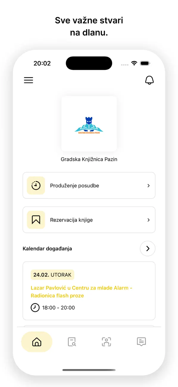 Screenshot #1 pour Gradska knjižnica Pazin