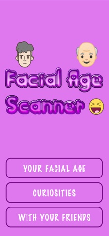 Facial Age Scanner screenshot