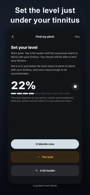 Tinnitus Match: Ringing Relief screenshot 4