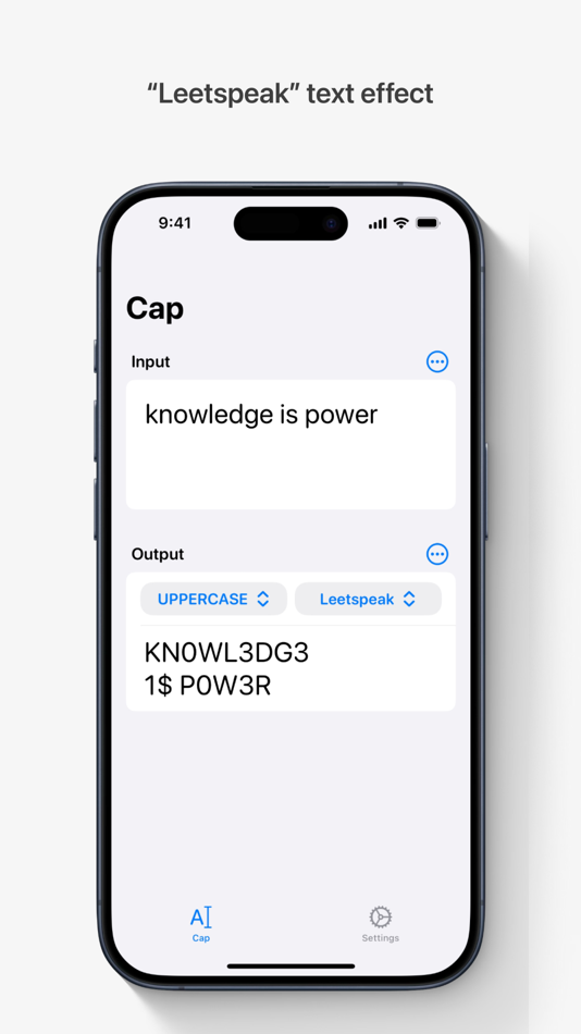 #9. No Cap: Text Editor (iOS) โดย: Rohan Tandon