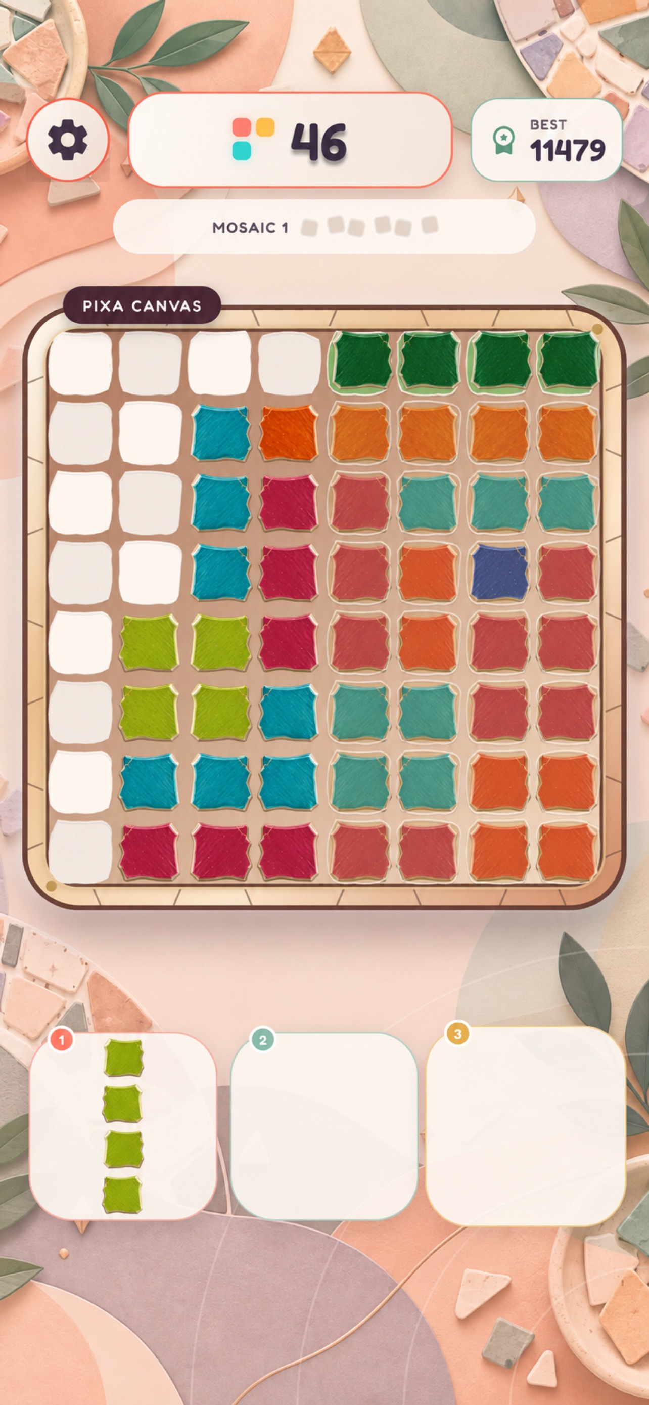Screenshot 1 of Pixa: Grid Puzzle