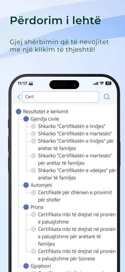 Screenshot 4 di 5 di eKosova
