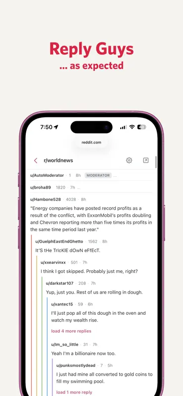 Wallflower - Boring Reader screenshot 4 of 4