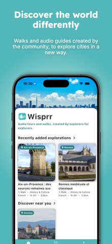 Wisprr – Audio Tours screenshot