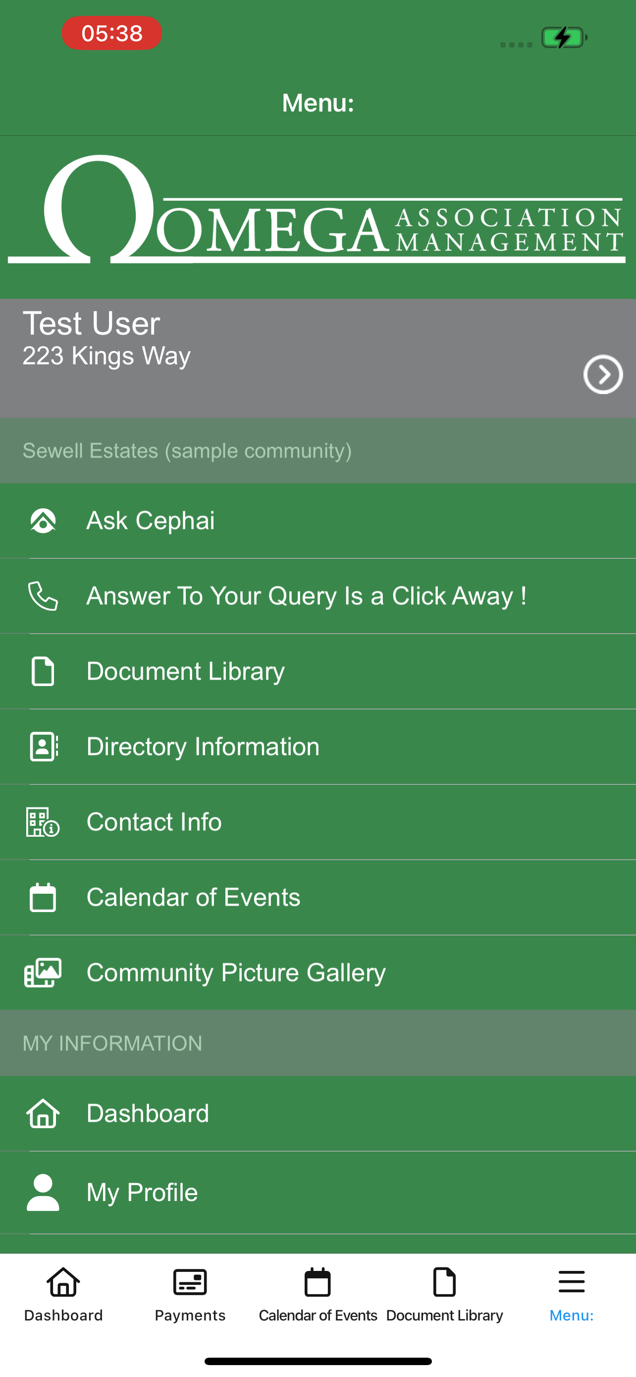 Omega Connect screenshot 4