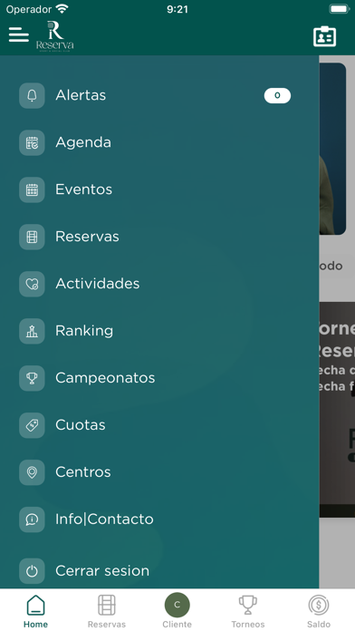Reserva Sports & Social Club Screenshot