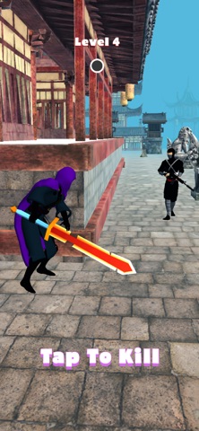 Silent Ninja: Catch the killer iPhone screenshot
