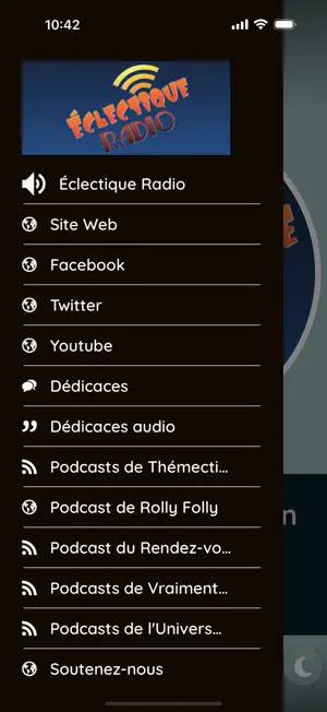 Éclectique Radio screenshot 1