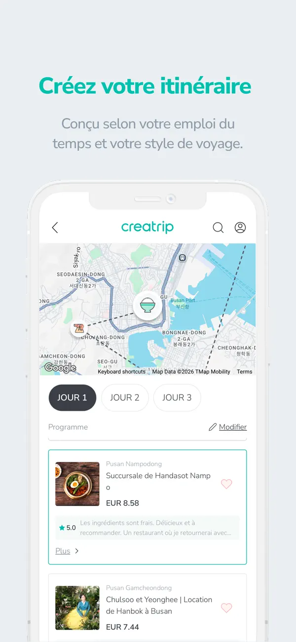 Screenshot #3 pour Creatrip: Appli Voyage Corée