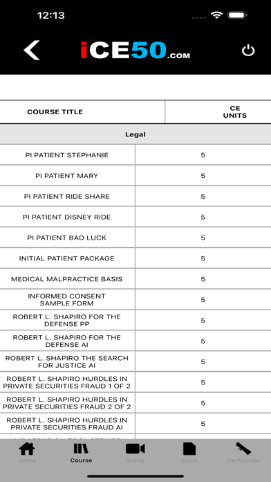 ICE50 - Dental Education Screenshot