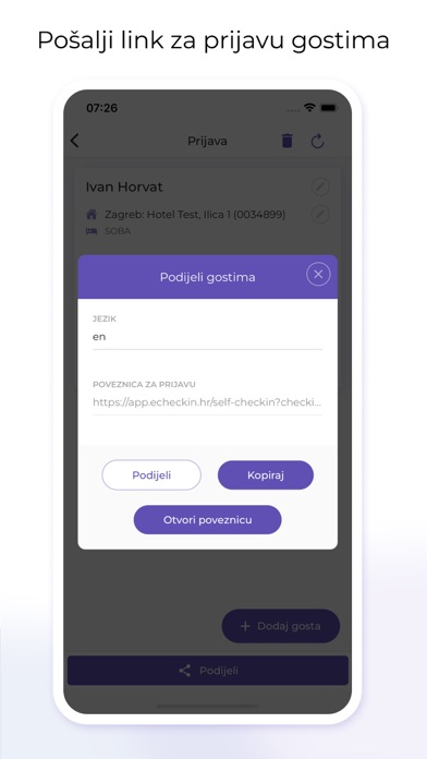 Screenshot #3 pour eCheckin