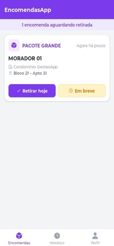 EncomendasApp screenshot