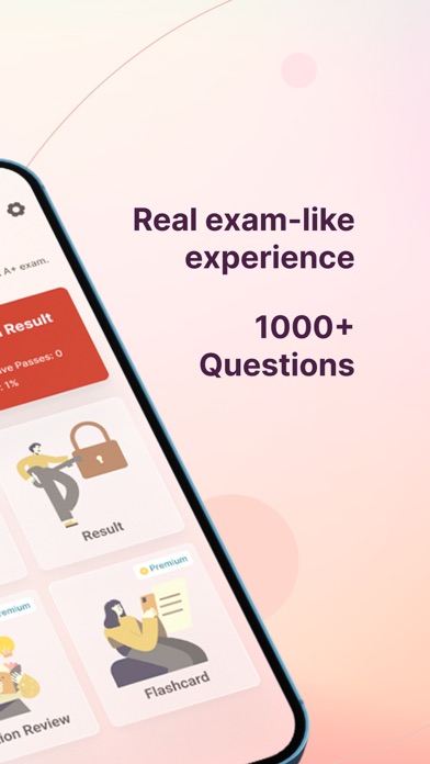 CompTIA A Exam Simulator Screenshot
