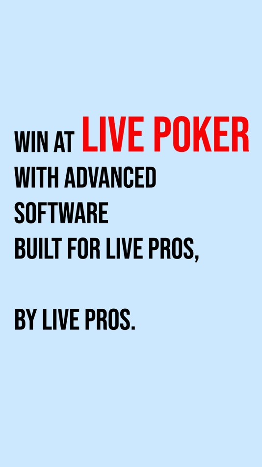#5. Live Poker Theory GTO Preflop (iOS) 由: William Prin
