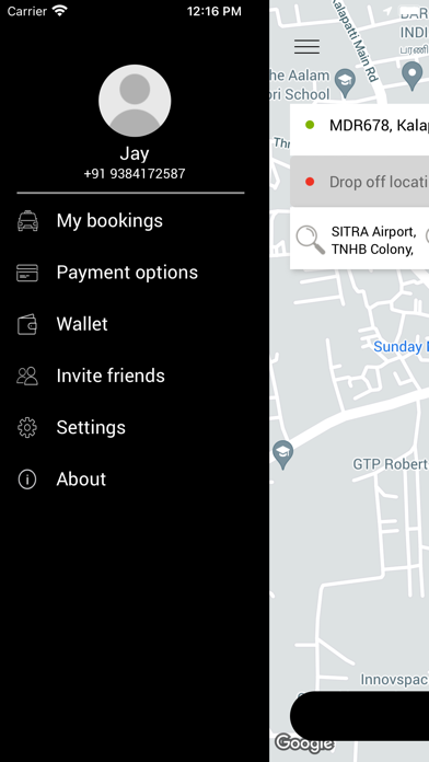 Taximobility Passenger Screenshot