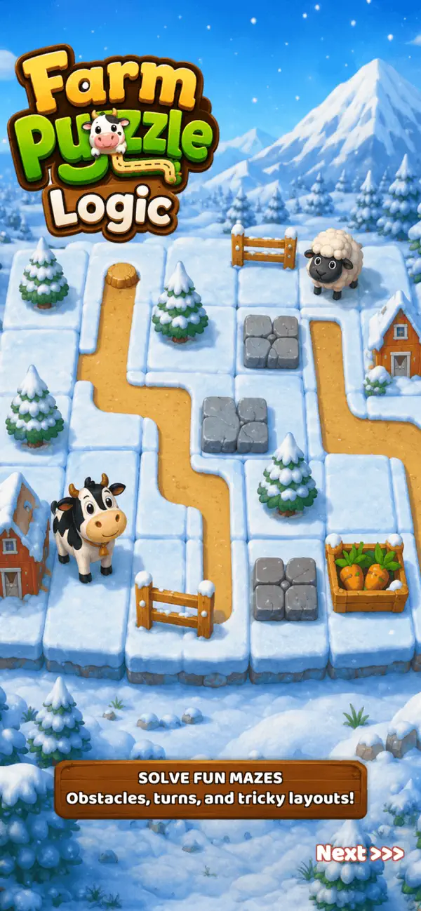 Screenshot #2 pour Farm Puzzle Logic