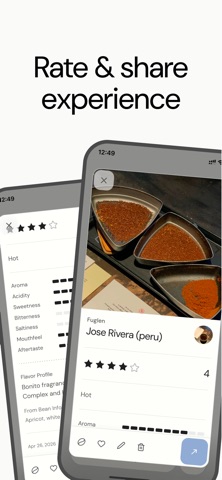 Sipio: Coffee Journal & Brews iPhone screenshot