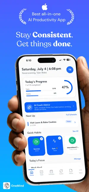 OneMind: AI Daily Planner screenshot 1