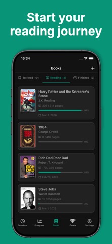 Bookyno - Reading Tracker Screenshot 9 of 9