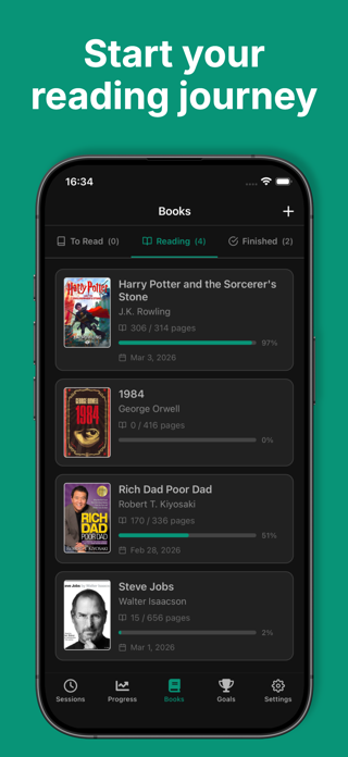 Bookyno - Reading Tracker Screenshot 9 of 9