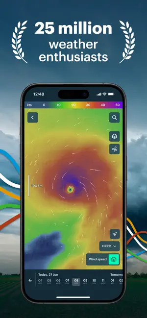 Windy.app - Wind, Tides, Radar screenshot 1