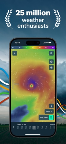 Windy.app — Wind, Tides, Radar app screenshot