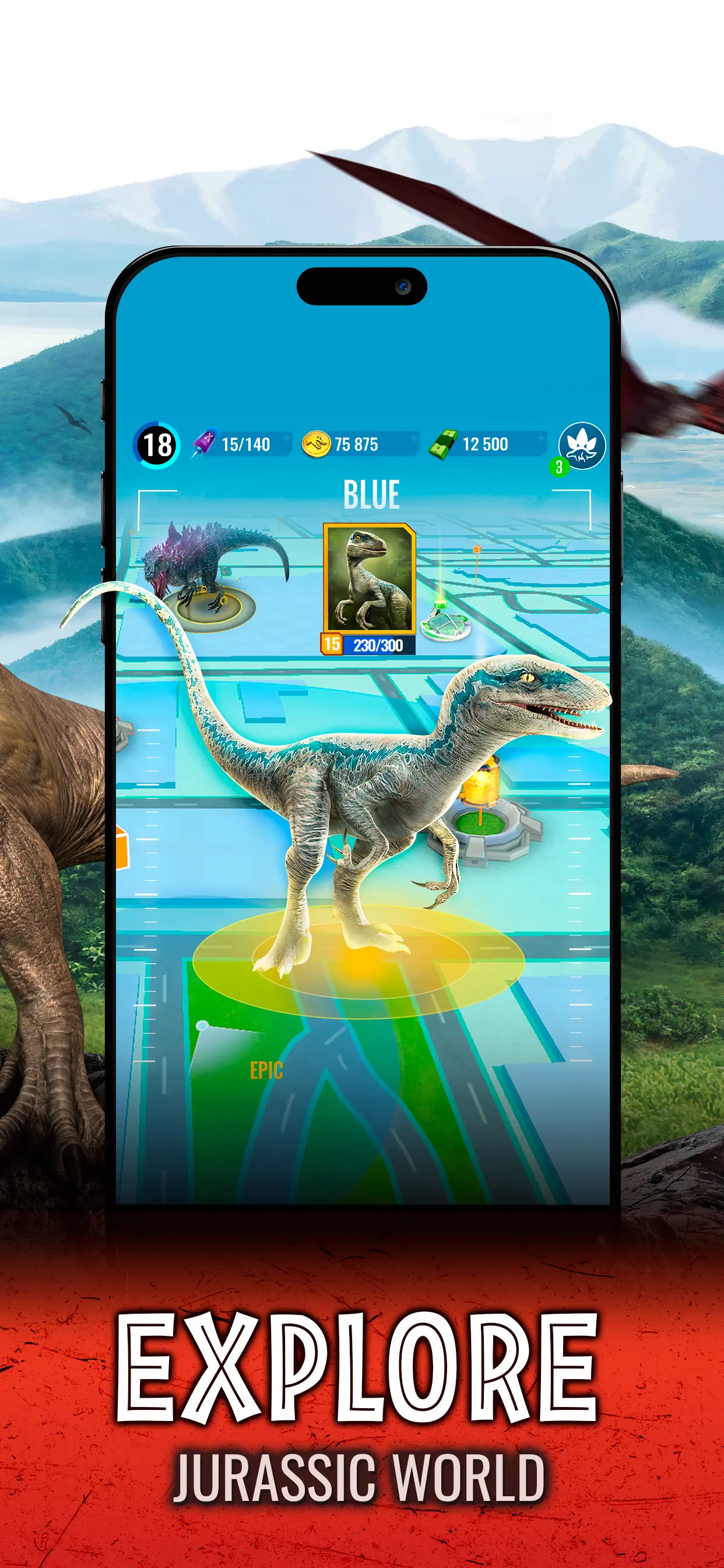 Jurassic World Alive screenshot 2