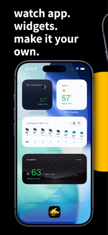 RAD Weather: Honest Forecast screenshot