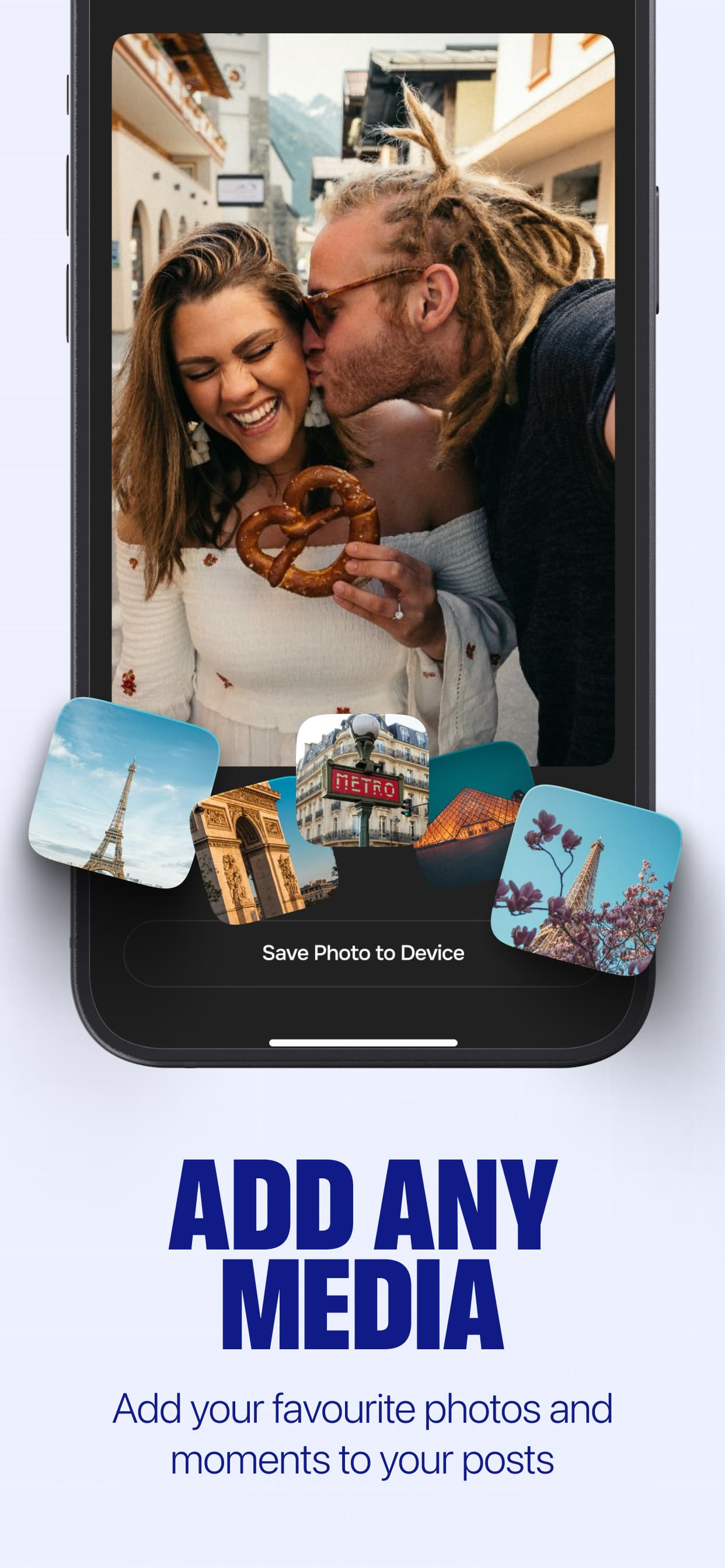 Creators app for social share