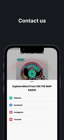ON THE MAP RADIO Screenshot 3 of 3