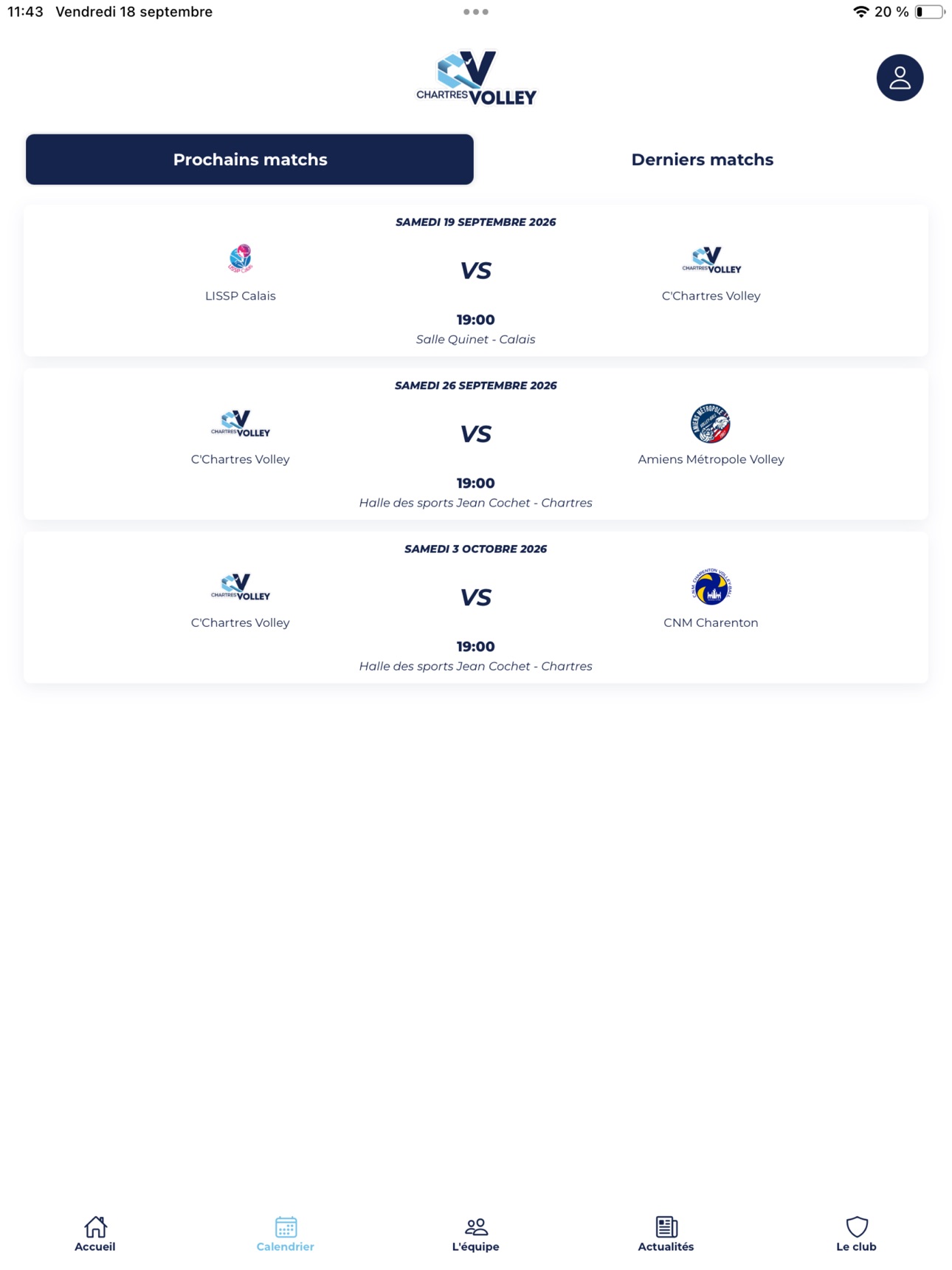 Screenshot 5 of C'Chartres Volley