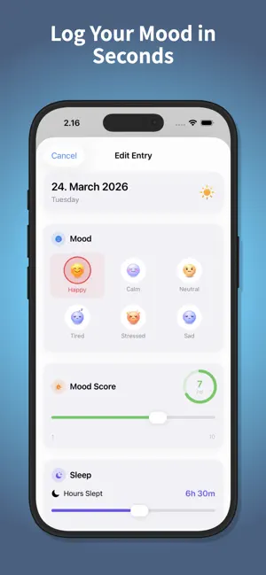 MoodForecast — Mood Tracker screenshot 4