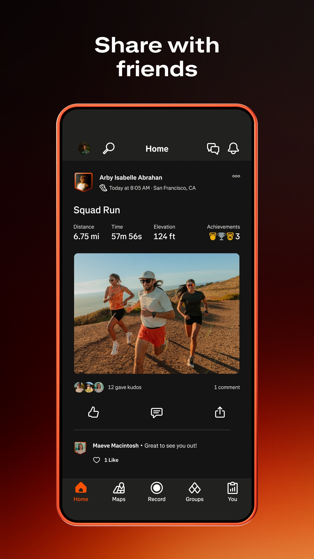 Strava: Run, Bike, Walk screenshot 3