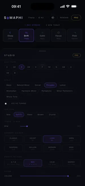 Somaphi: Sleep Calm Focus screenshot 4